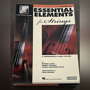 15books~Essential Elements for Strings - Violin Book 1